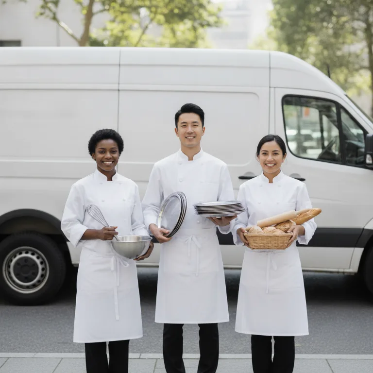 Catering team in Norwalk
